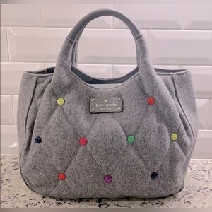 Kate Spade Dazzle Dot Stevie Satchel EUC